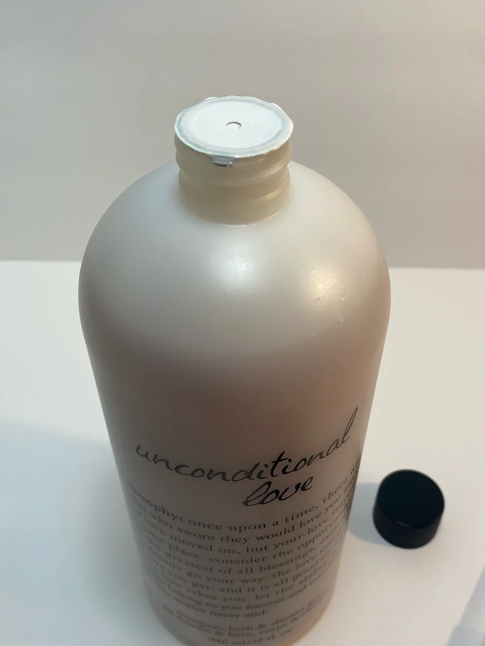 New Sealed Philosophy Unconditional Love 32 oz Shampoo Bath & Shower Gel + Pump